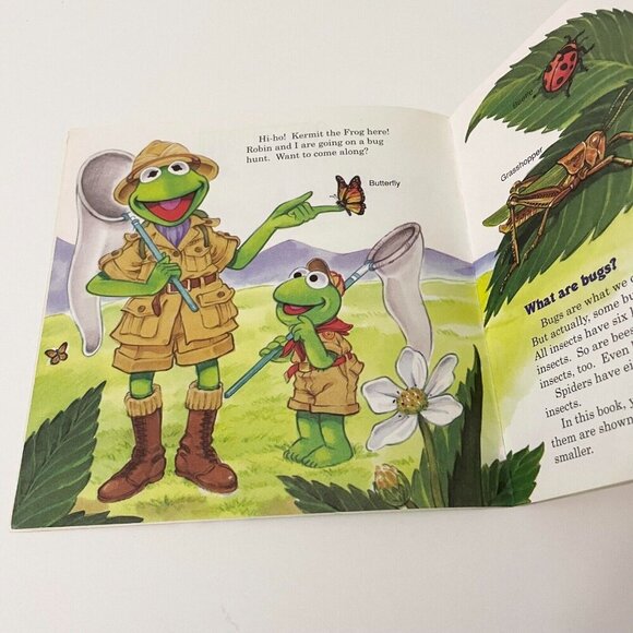 Vtg 1995 Ask Kermit Do Flies Have Eyes by D K Sullivan Golden Book Paperback - Picture 9 of 16
